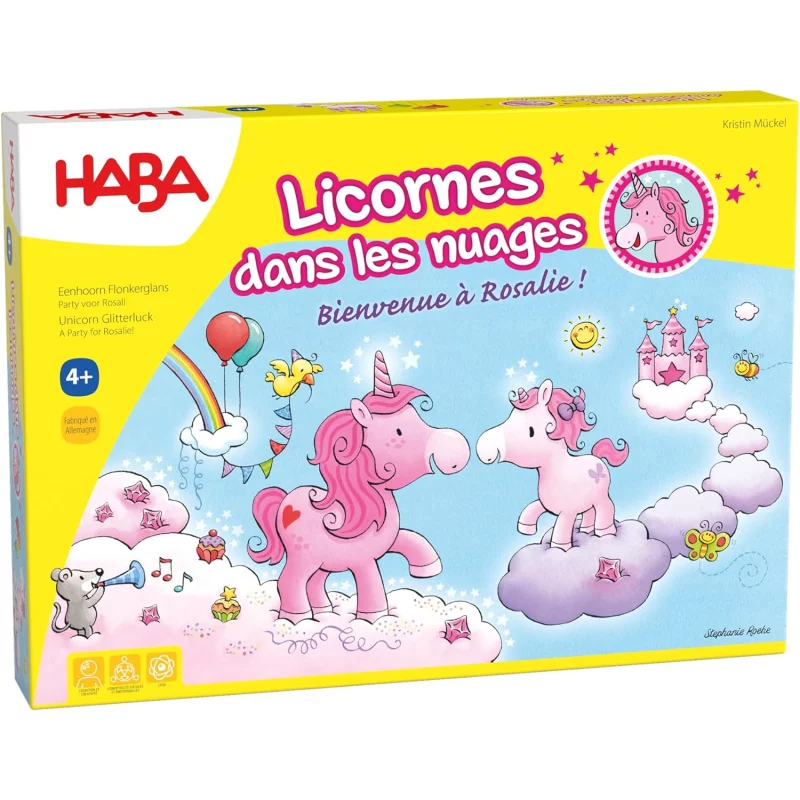 Image : Licornes dans les nuages : Bienvenue a Rosalie Haba