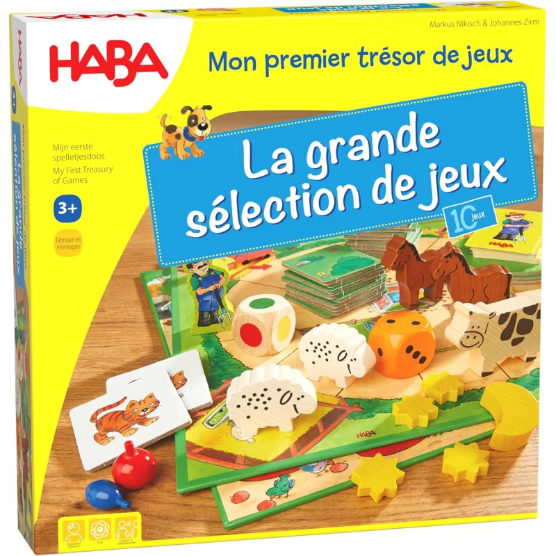 Image : Mon premier tresor de jeux Haba
