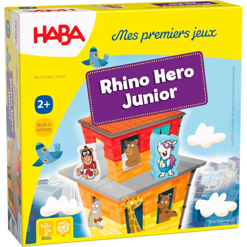 Image : Mes premiers jeux Haba Rhino Hero Junior