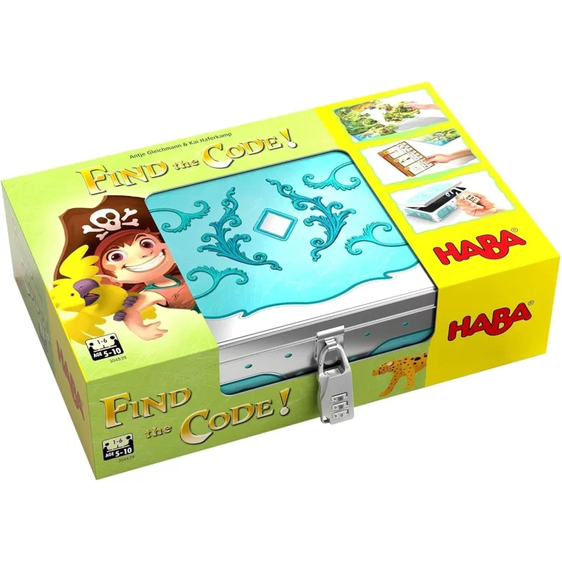 Image : Haba Find the code ! Ile des pirates