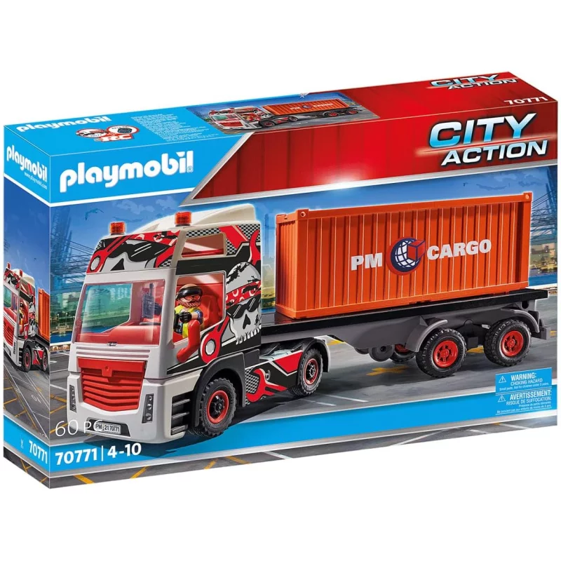 Image : Playmobil Camion de transport - 70771