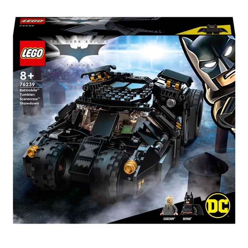Image : LEGO 76239 DC Batman La Batmobile Tumbler : La Confrontation avec l’epouvantail