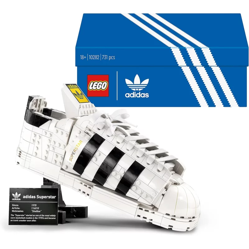 Image : LEGO 10282 Chaussure Adidas Originals Superstar