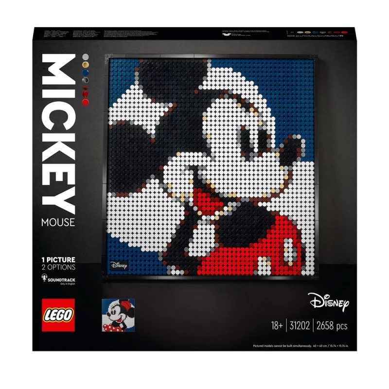 Image : LEGO Art 31202 Disney’s Mickey Mouse