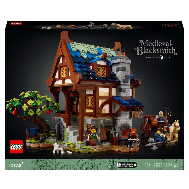 Image : LEGO Ideas 21325 Le forgeron medieval