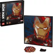 LEGO Art 31199 Iron Man de Marvel Studios
