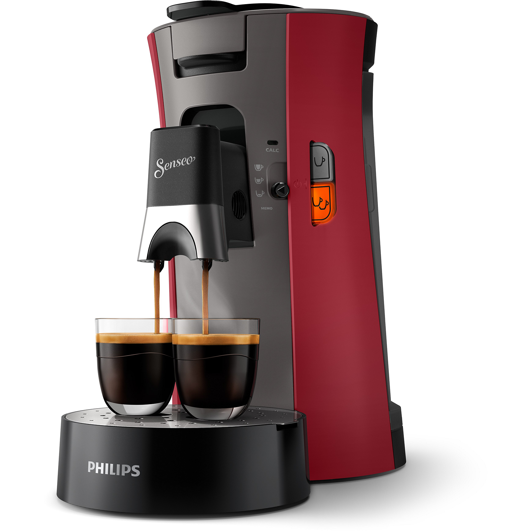 Image : Cafetiere Senseo Csa240/91 Rouge Intense