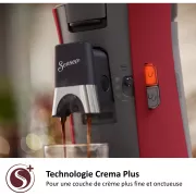 Image : Cafetiere Senseo Csa240/91 Rouge Intense