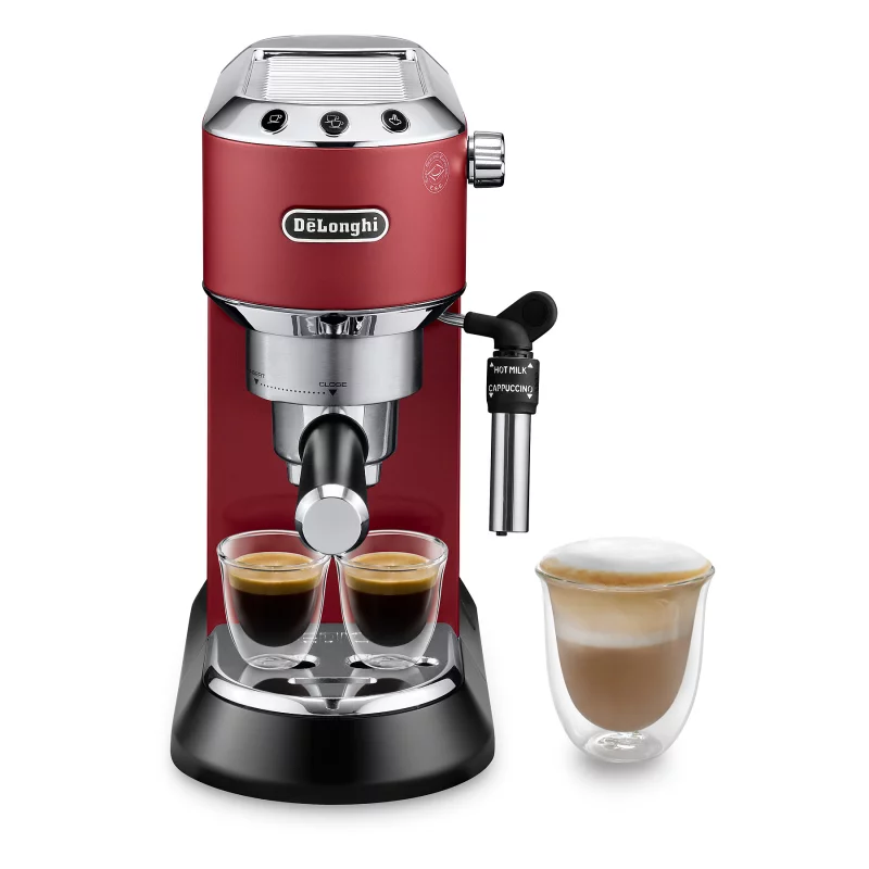 Image : Machine a expresso Delonghi EC695.R Dedica rouge