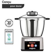 Image : Robot cuiseur Magimix Cook Expert Connect Chrome