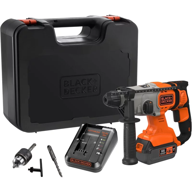 Image : Marteau Perforateur BLACK+DECKER BCD900M1K-QW