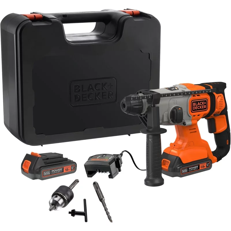 Image : Marteau Perforateur BLACK+DECKER BCD900E2K-QW