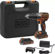 Perceuse a percussion Brushless sans fil BLACK+DECKER BL188E2K-QW