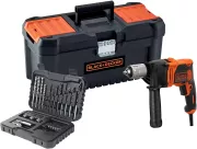 BLACK+DECKER BEH850KA32-QS Perceuse a percussion filaire