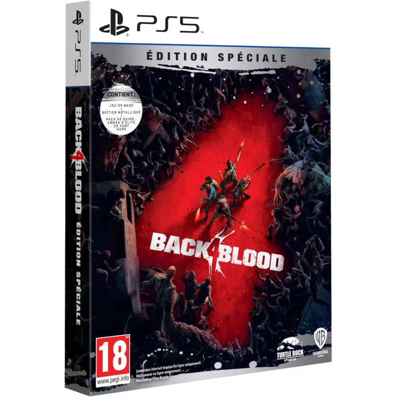Image : Jeu PS5 Warner BACK 4 BLOOD - ED SPECIALE