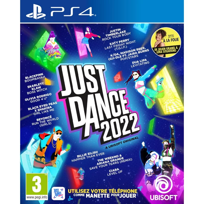 Image : Jeu PS4 Ubisoft JUST DANCE 2022