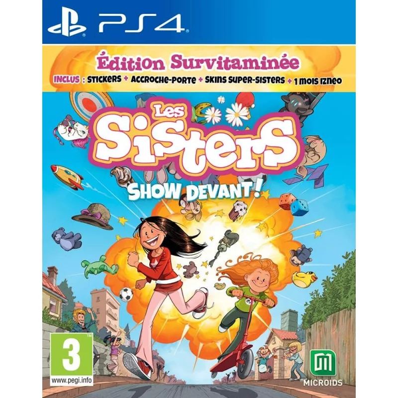 Image : Jeu PS4 Microids LES SISTERS-SHOW DEVANT