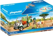 PLAYMOBIL - 70346 - Veterinaire et vehicule tout terrain