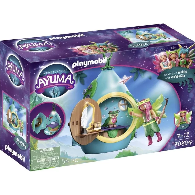 Image : PLAYMOBIL - 70804 - AYUMA - Maisonnette suspendue