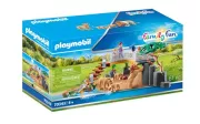 PLAYMOBIL - 70343 - Famille de lions avec vegetation