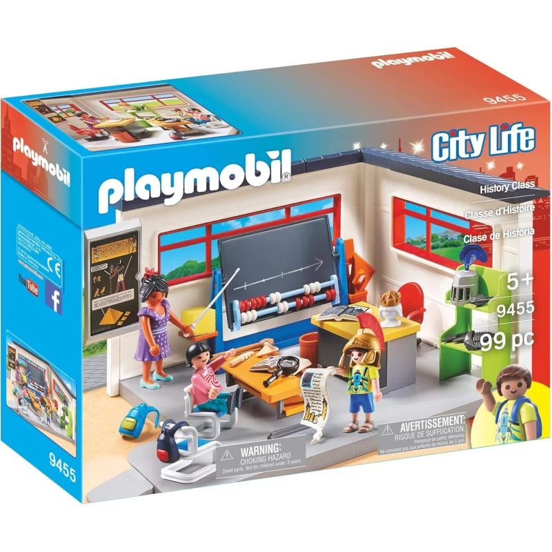 Image : PLAYMOBIL 9455 - City Life L'ecole - Classe d'Histoire