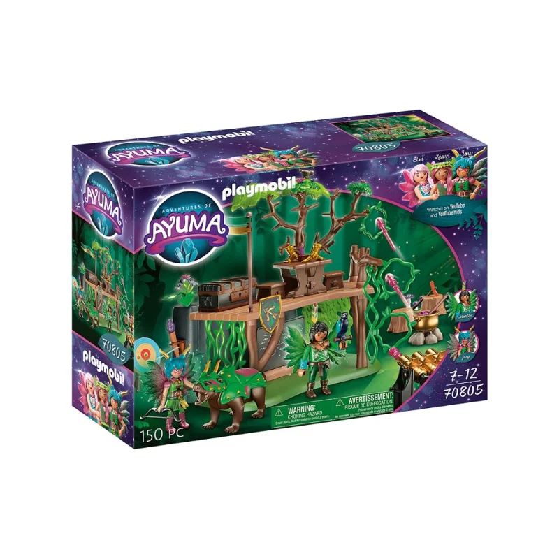 Image : PLAYMOBIL - 70805 - AYUMA - Camp d'entrainement des fees