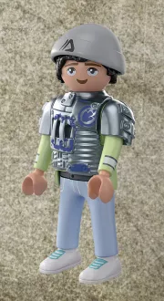 Image : PLAYMOBIL - 70626 - Saichania et Robot soldat