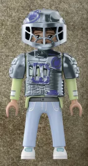 Image : PLAYMOBIL - 70626 - Saichania et Robot soldat