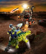 Image : PLAYMOBIL - 70626 - Saichania et Robot soldat