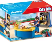 PLAYMOBIL 9457 - City Life - Surveillant avec boutique
