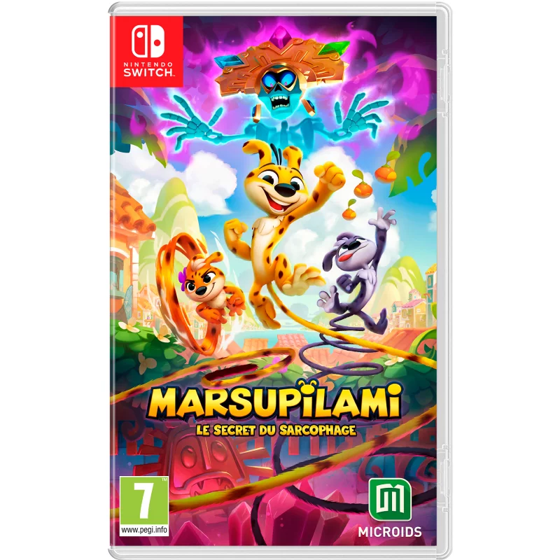 Image : Marsupilami : Le secret du sarcophage Edition Tropicale Nintendo Switch