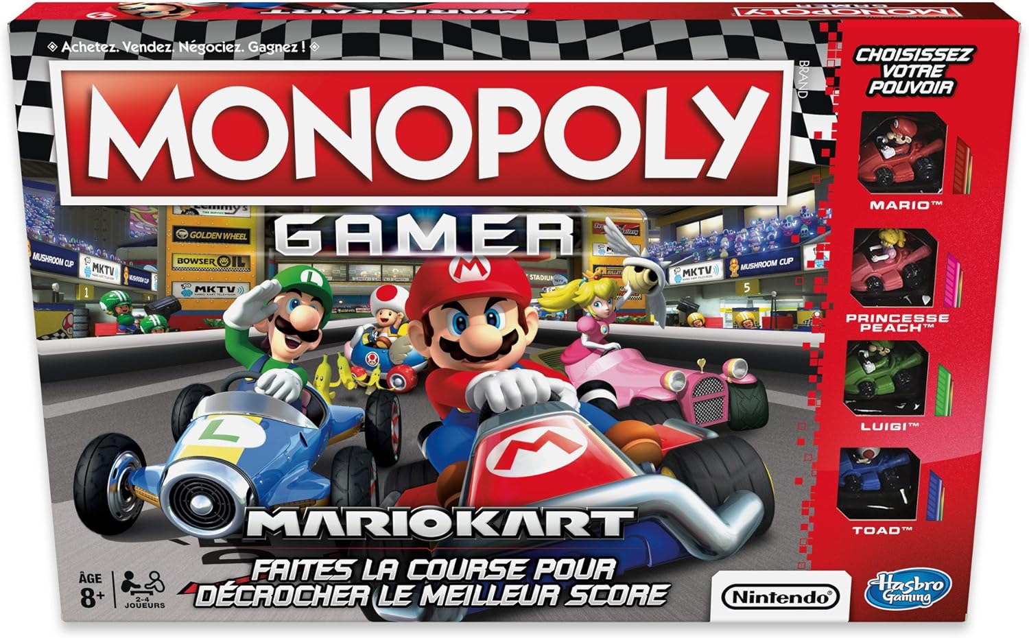 Image : Monopoly Gamer Mario Kart