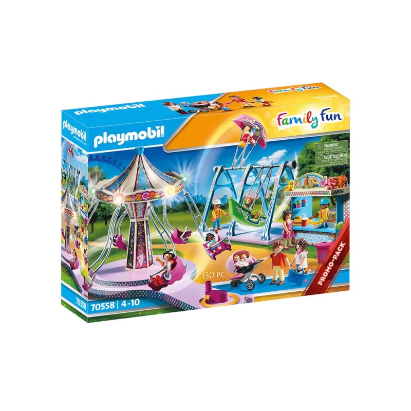 Image : Playmobil Family Fun 70558 Parc d'attractions