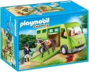 Playmobil Country 6928 Cavalier avec vehicule de transport pour cheval