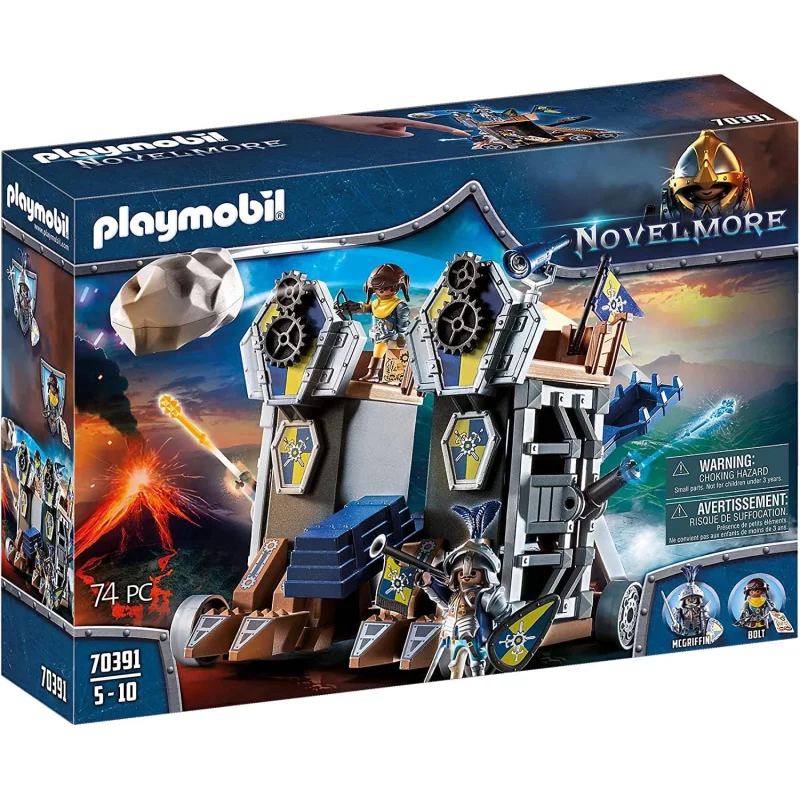 Image : Playmobil Novelmore 70391 Tour d'attaque des chevaliers Novelmore