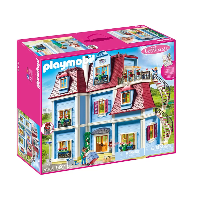 Image : Playmobil Dollhouse 70205 La maison traditionnelle
