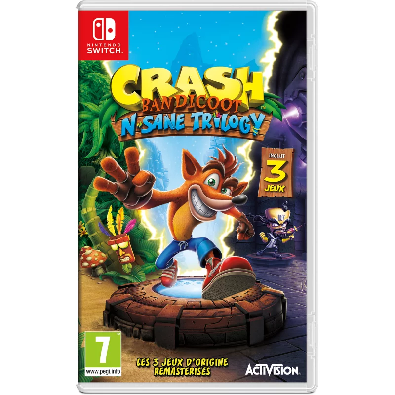 Image : Crash Bandicoot N.Sane Trilogy Nintendo Switch