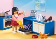 Image : Playmobil - Cuisine Familiale - 70206