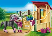 Playmobil - Box avec Cavaliere et Pur-Sang Arabe - 6934
