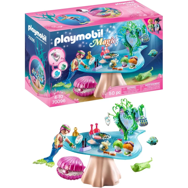 Image : Playmobil - Salon de Beaute et Sirene - 70096
