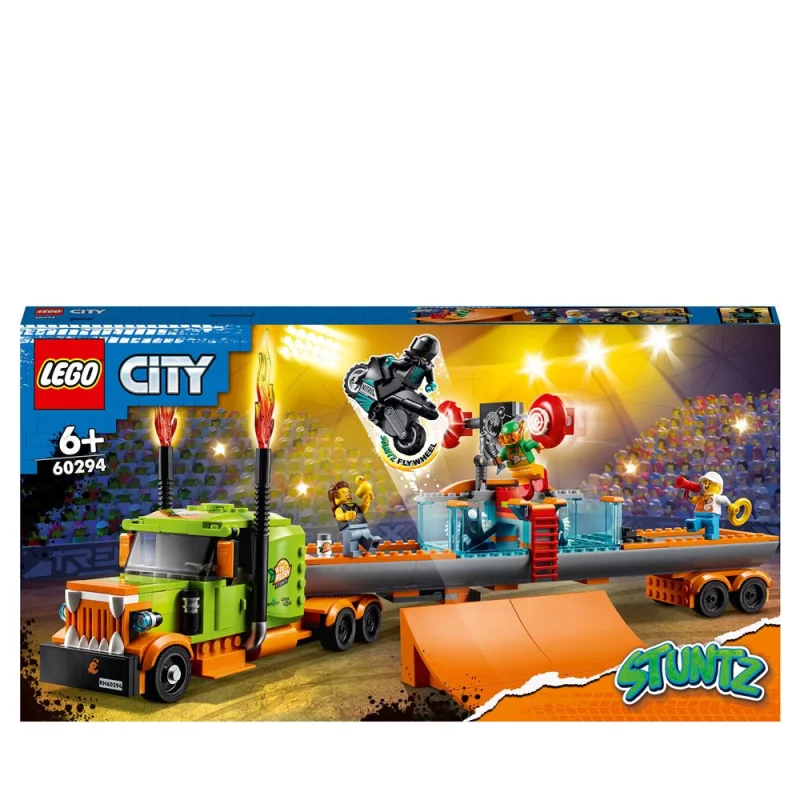 Image : LEGO 60294 City Stuntz Le Camion de Spectacle des Cascadeurs