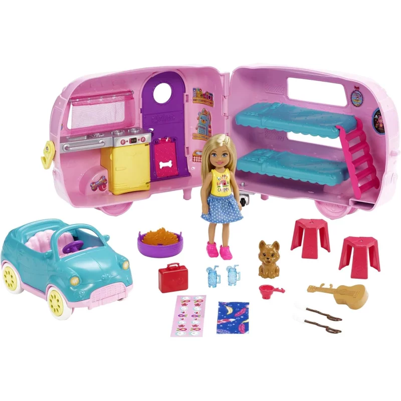 Image : BARBIE Chelsea et sa Caravane