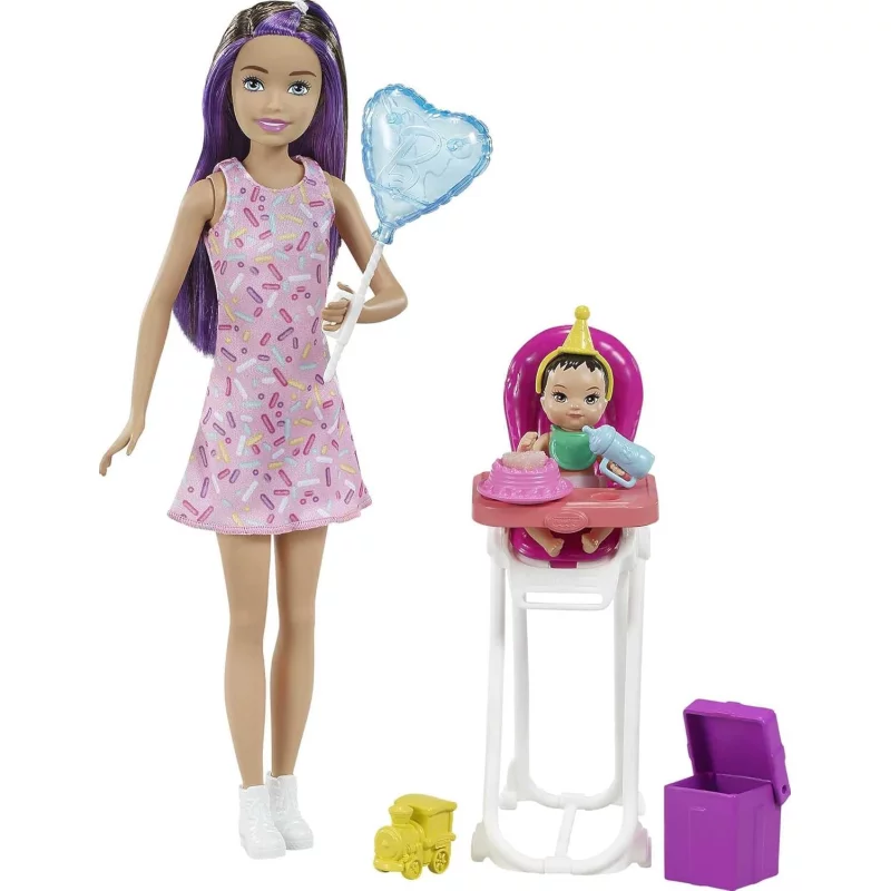 Image : BARBIE Coffret Skipper Babysitter Anniversaire