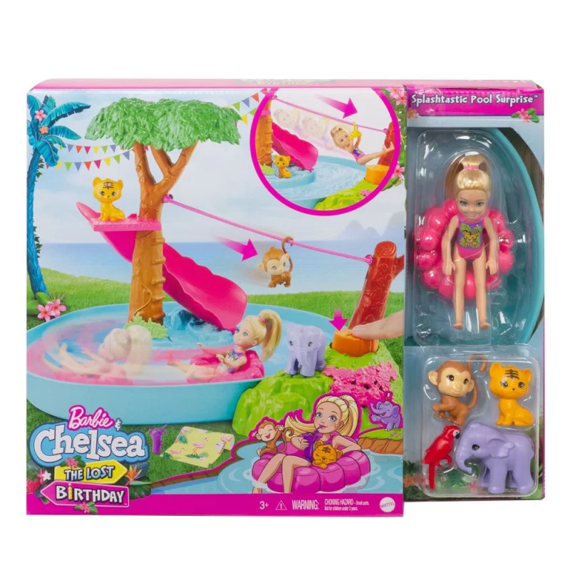 Image : BARBIE Coffret Chelsea Riviere de la Jungle