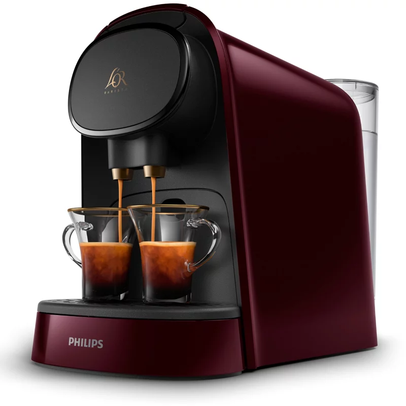 Image : Cafetiere a dosette Philips LM8012/80 L'OR BARISTA ROUGE