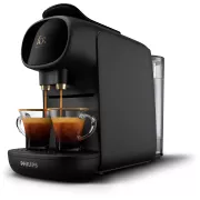 Image : Cafetiere a dosette Philips LM9012/60 L'OR BARISTA NOIR PIANO