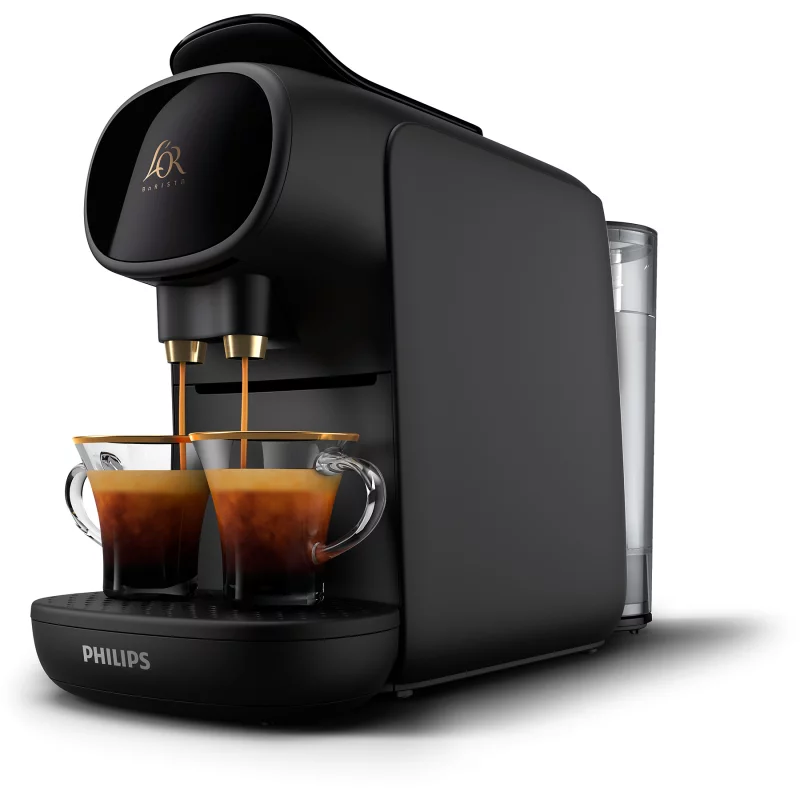 Image : Cafetiere a dosette Philips LM9012/60 L'OR BARISTA NOIR PIANO