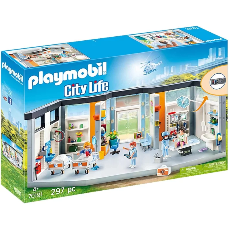 Image : PLAYMOBIL 70191 - City Life - Clinique equipee