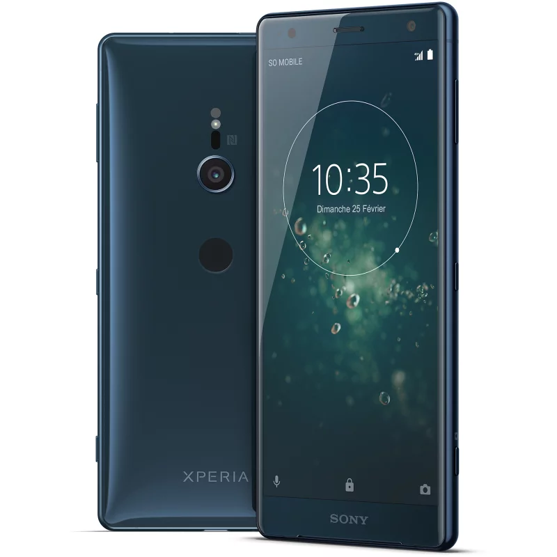 Image : Xperia XZ2 64 Go Bleu vert