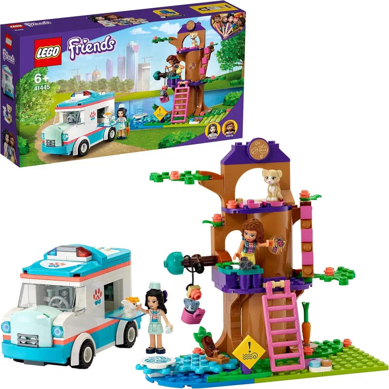 Image : LEGO Friends 41445 L’ambulance de la clinique veterinaire